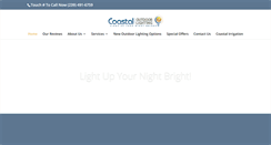 Desktop Screenshot of coastaloutdoorlighting.com